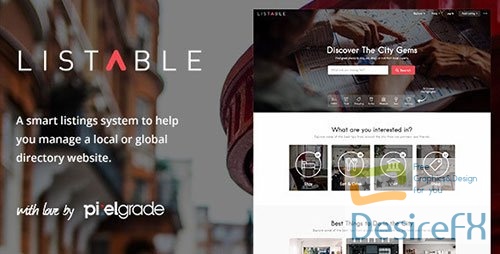 ThemeForest - LISTABLE v1.15.5 - A Friendly Directory WordPress Theme - 13398377 - NULLED