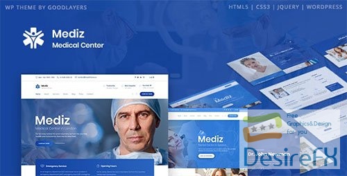 ThemeForest - Mediz v2.0.6 - Medical WordPress - 25323227