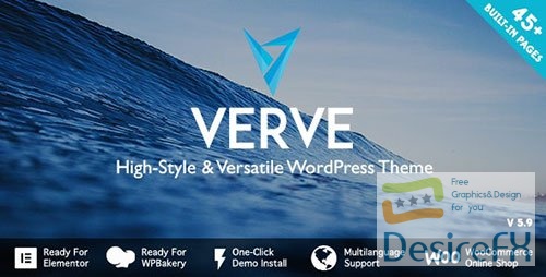 ThemeForest - Verve v5.9 - High-Style WordPress Theme - 14758884 - NULLED