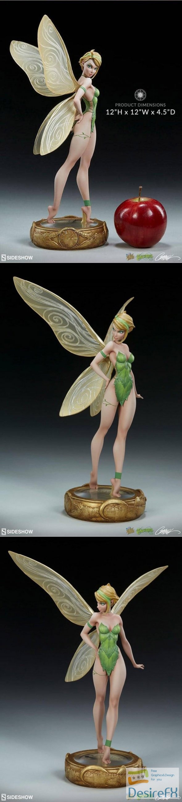 Tinkerbell for Sideshow Collectibles 3D Print