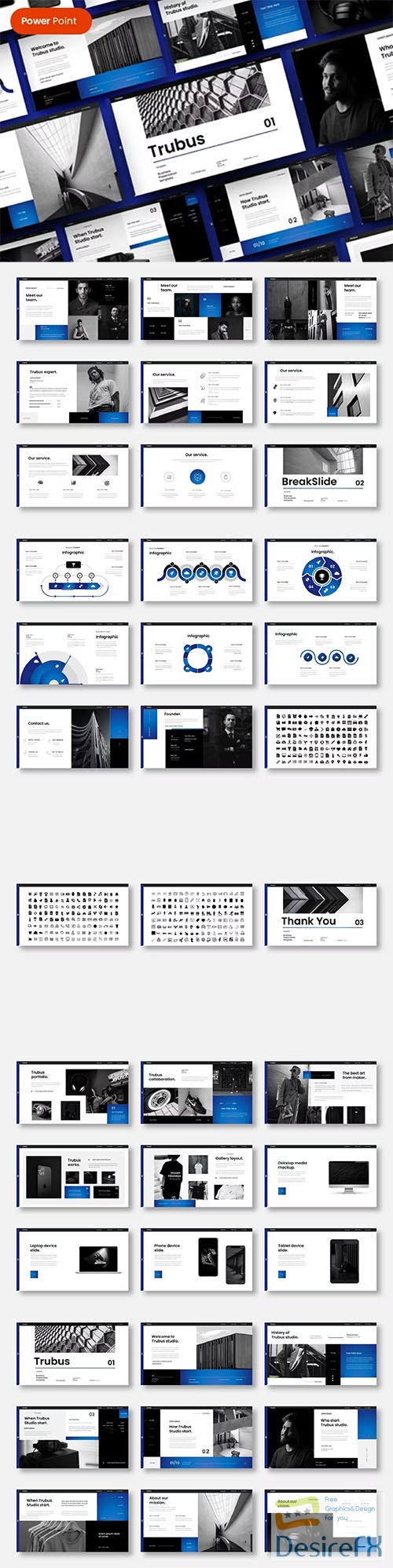 Trubus - Business Powerpoint, Keynote and Google Slides Template