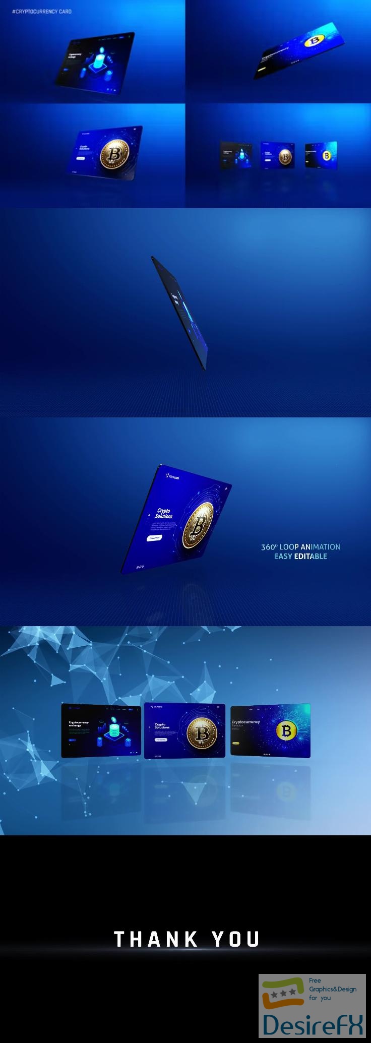 Videohive Cryptocurrency Card Promo - 37876938