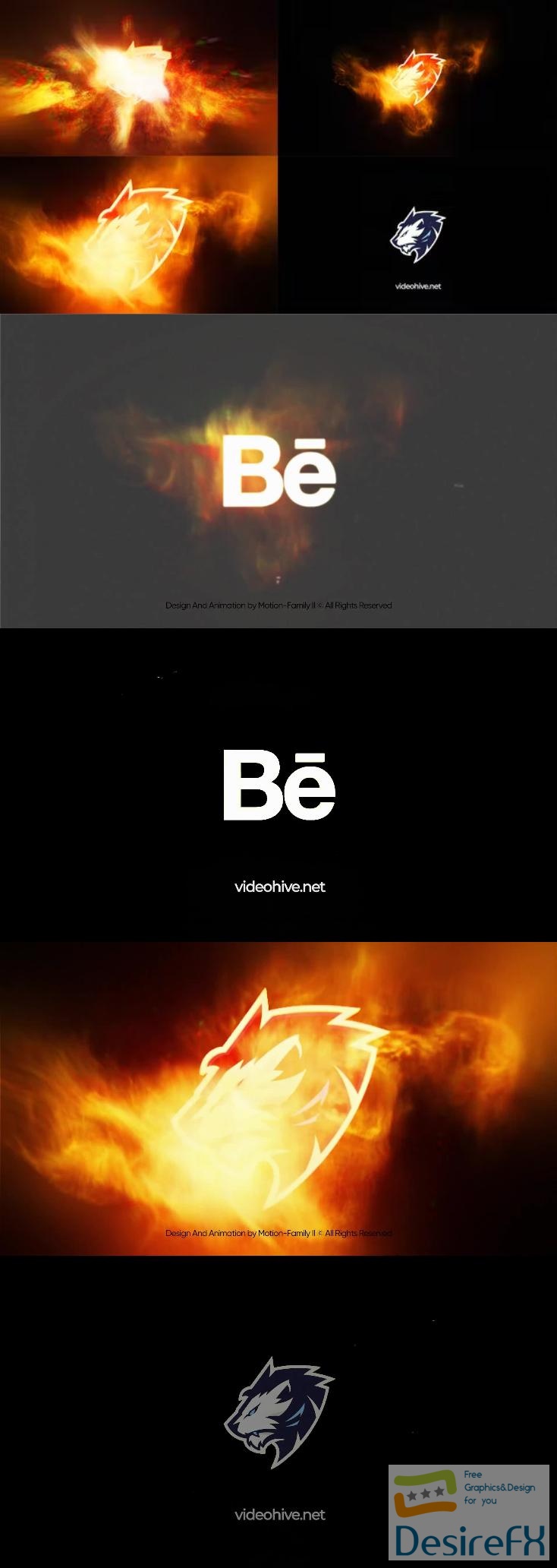 Videohive - Fire Logo Reveal - 38220991