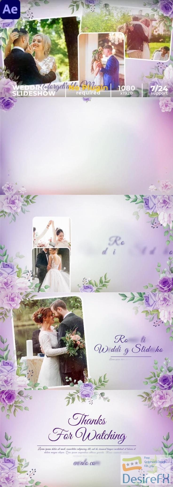 Videohive - Wedding Slideshow - 38093554