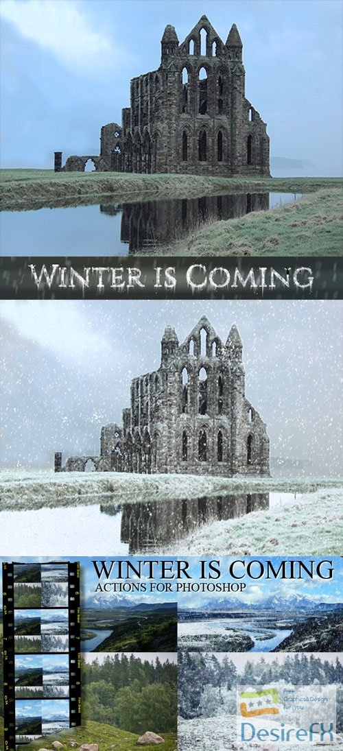 Winter is Coming - Photoshop Action