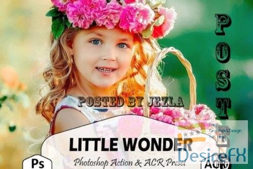 10 Little Wonder Photoshop Actions And ACR Presets - 1932710