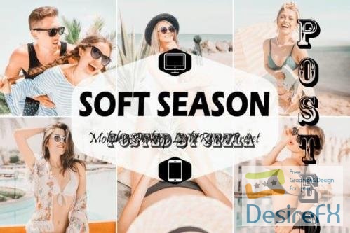 10 Soft Season Mobile & Desktop Lightroom Presets, Dreamy - 2001236