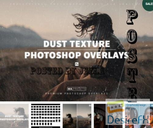100 Dust Texture Overlays