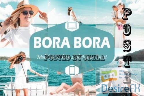12 Bora Bora Mobile & Desktop Lightroom Presets, Beach - 1932578