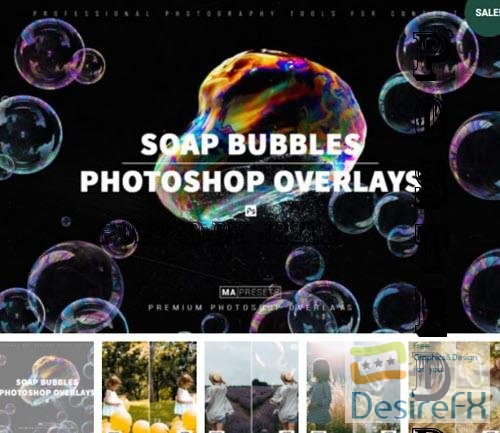 130 Soap Bubbles Overlays