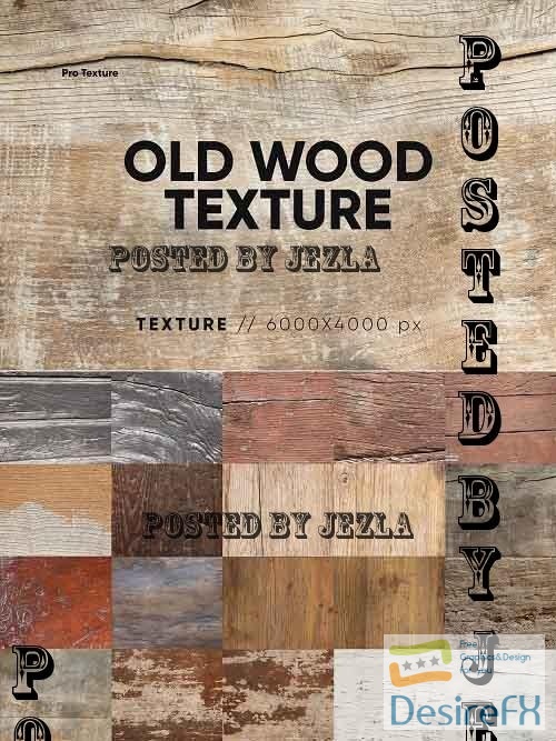 20 Old Wood Texture HQ - 7374015