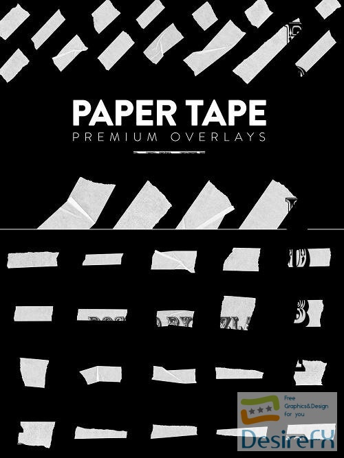 25 Paper Tape Overlay HQ - 7367377