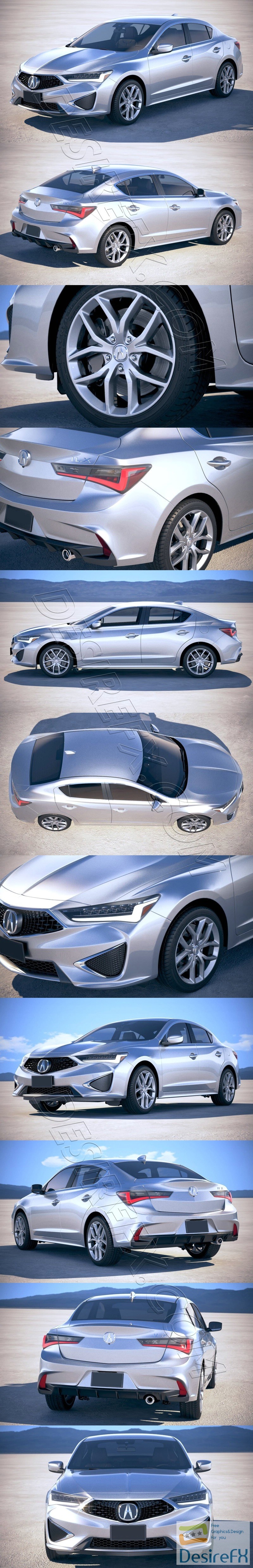Acura ILX 2019 3D Model