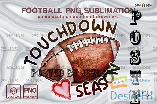 Football Touchdown Sublimation V1 - 7398493