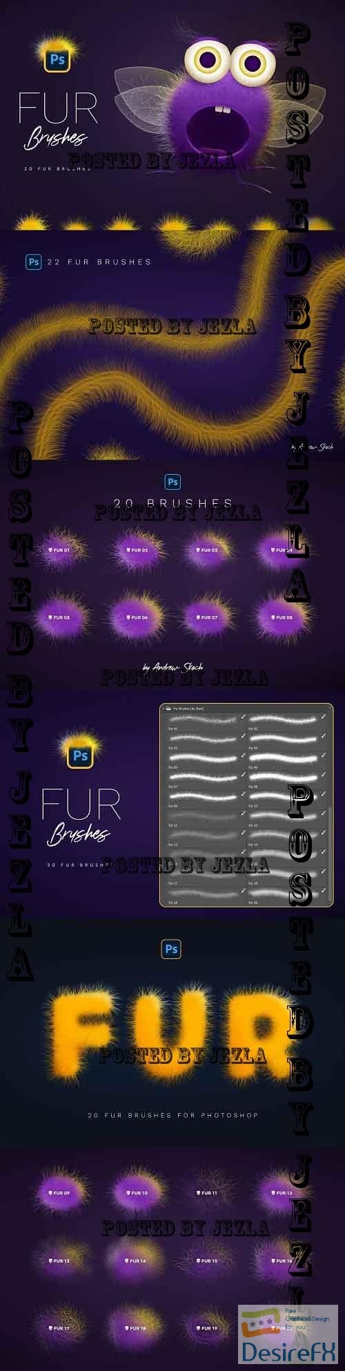 Fur Photoshop Brushes - 7377246