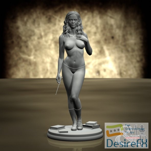 Hermione NSFW 3D Print