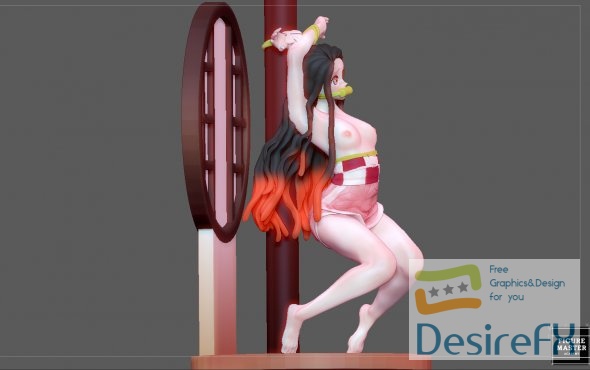 Kamado Nezuko v2 3D Print