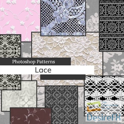 Lace Patterns for Photoshop