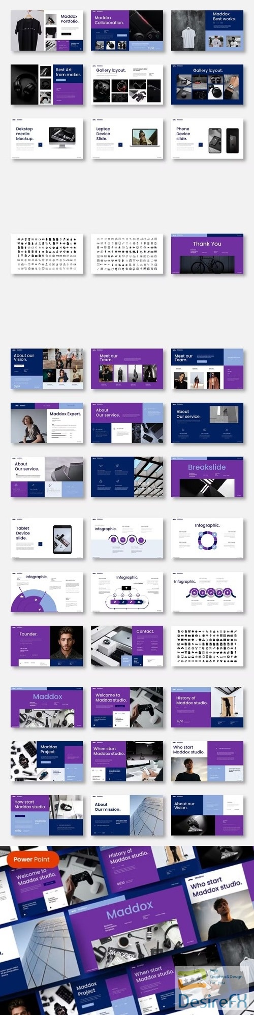 Maddox - Business PowerPoint Template