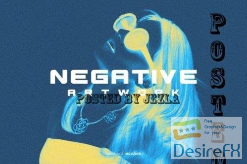 Negative Artwork Photo Effect - 6AUR79Y