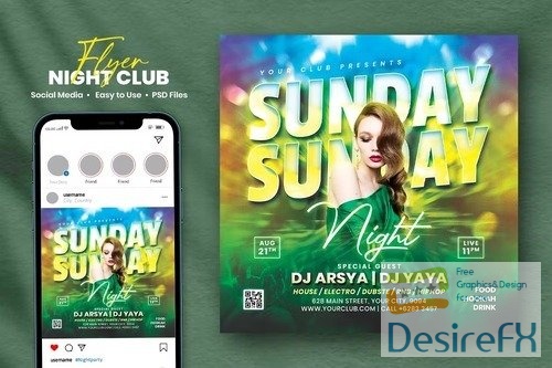 Night Club Flyer - Arsya