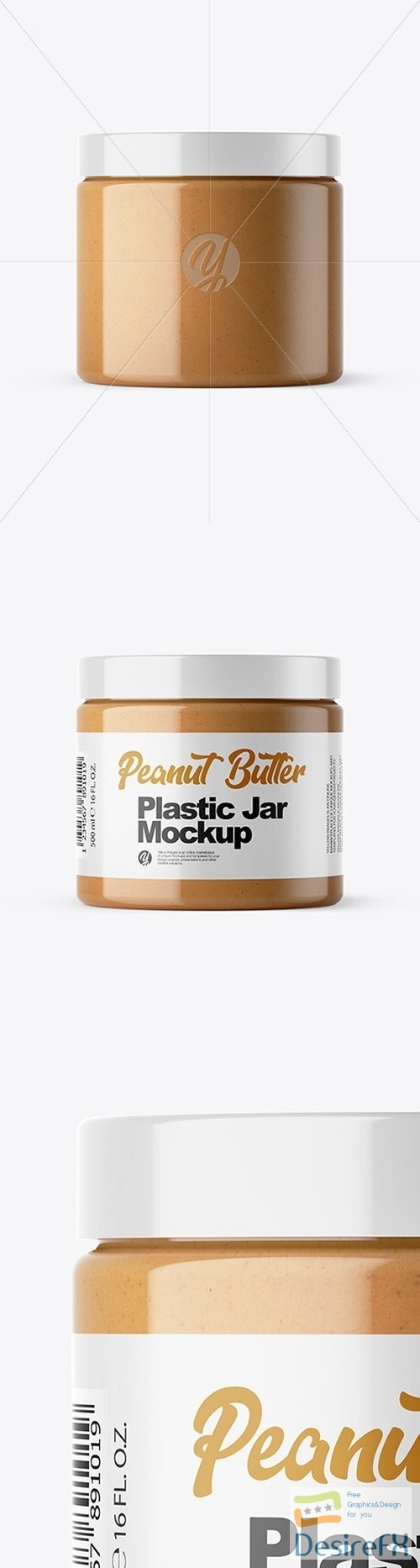 Peanut Butter Jar Mockup 46833