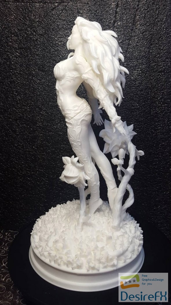 Poison Ivy 3D Print