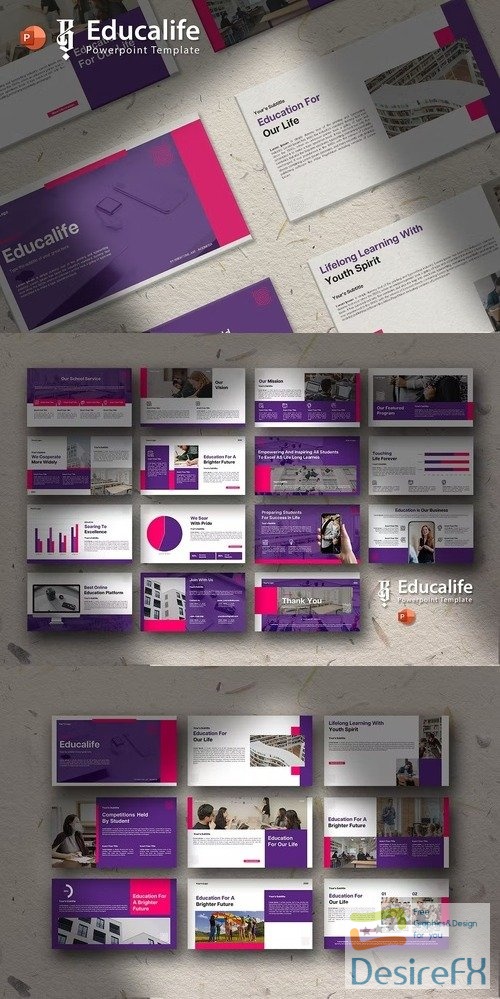 Powerpoint Template - Educalife