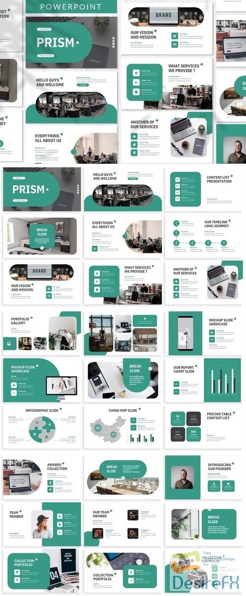 Prism - Business Powerpoint Template