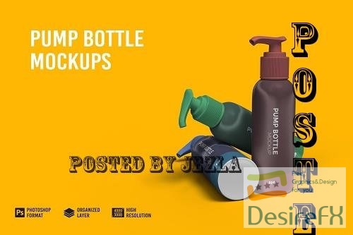 Pump Bottle Mockup - 7312310