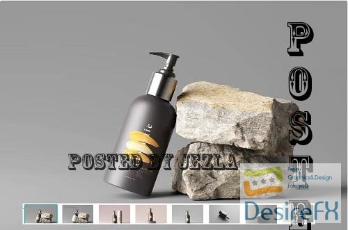 Pump Dispenser Bottle Mockups - 7291819