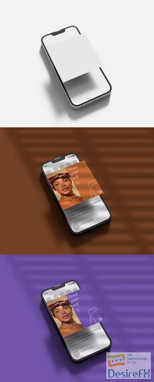 Smartphone Screen Mockup
