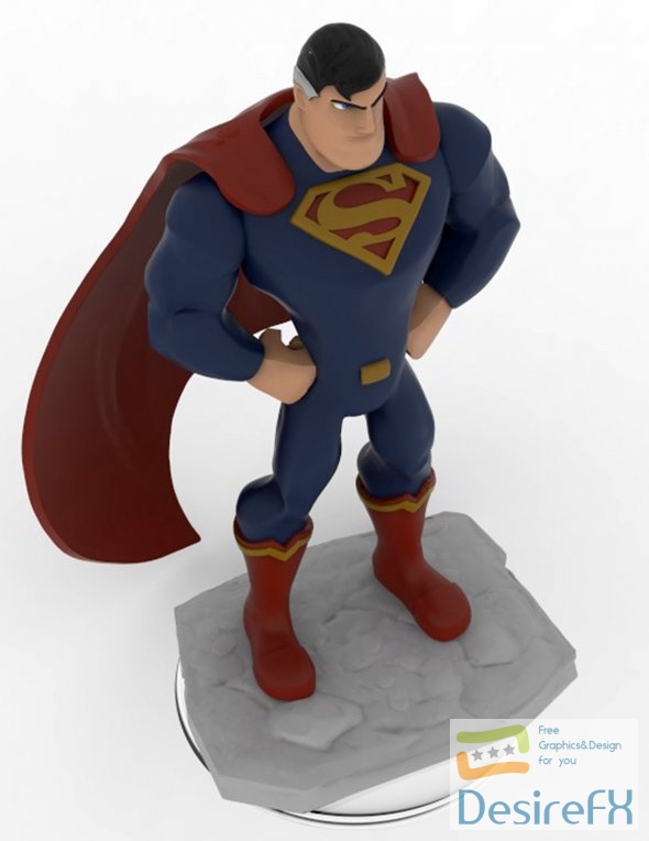 Superman 3D Print