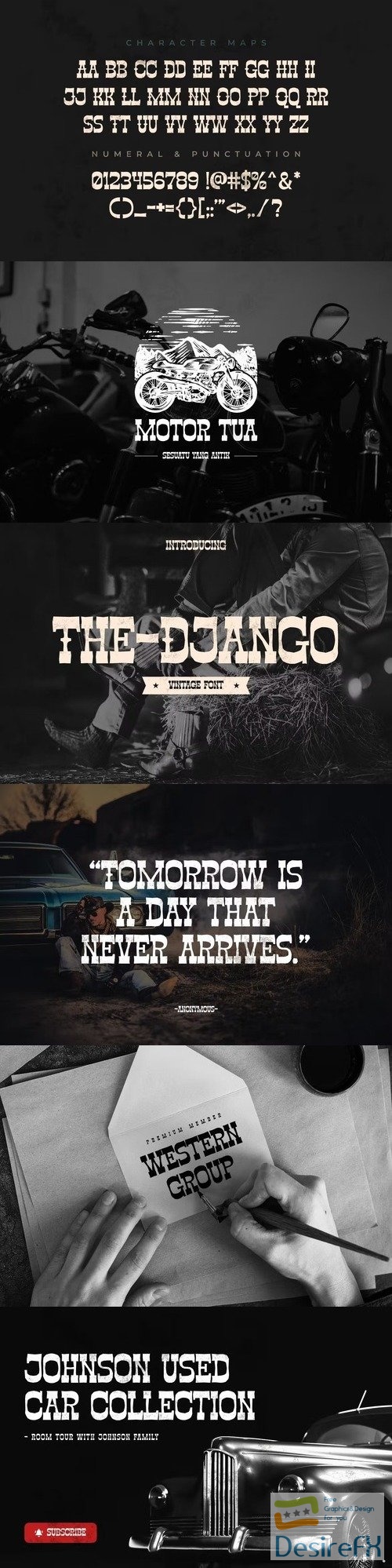 The Django - Vintage Font
