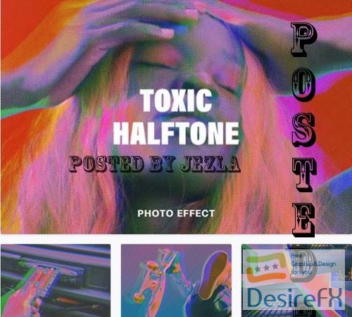 Toxic Halftone Effect - 7342034