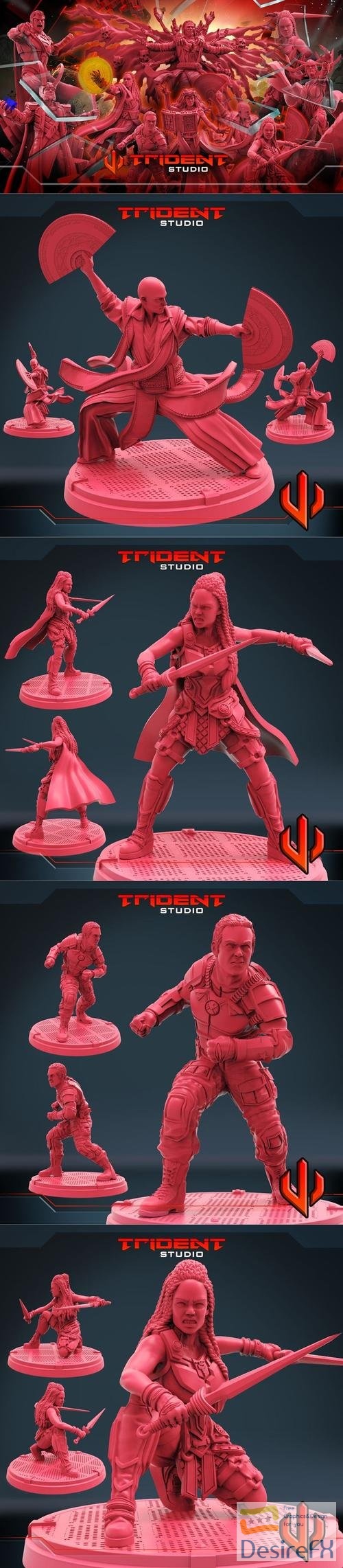 Trident Studio July 2022 – 3D Print