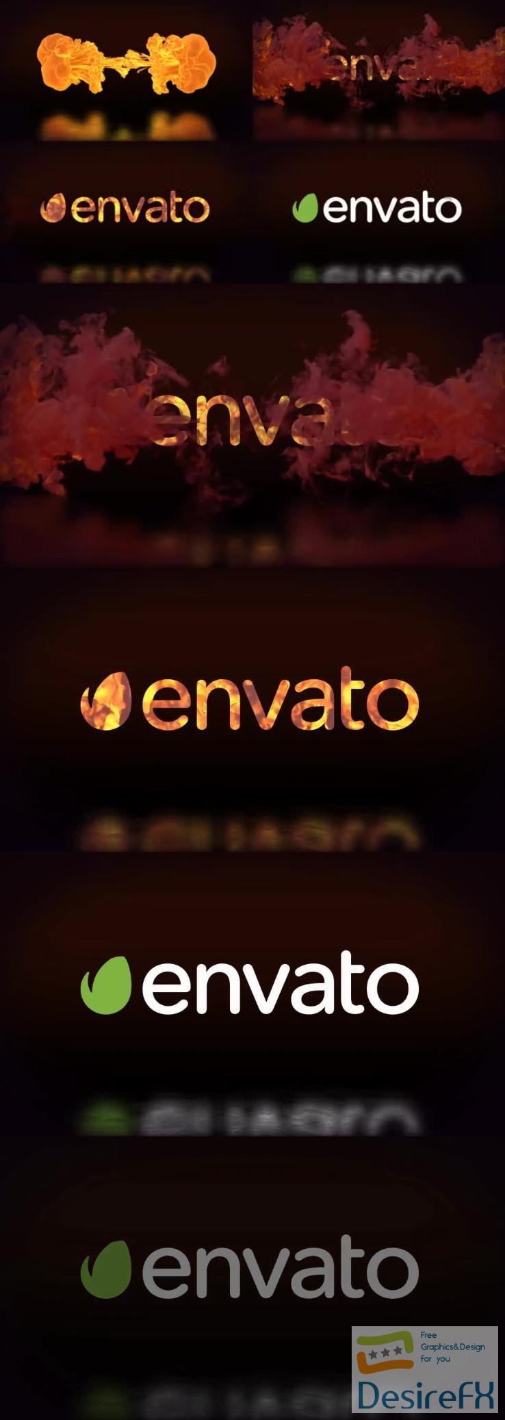Videohive - Fire Logo - 23365172