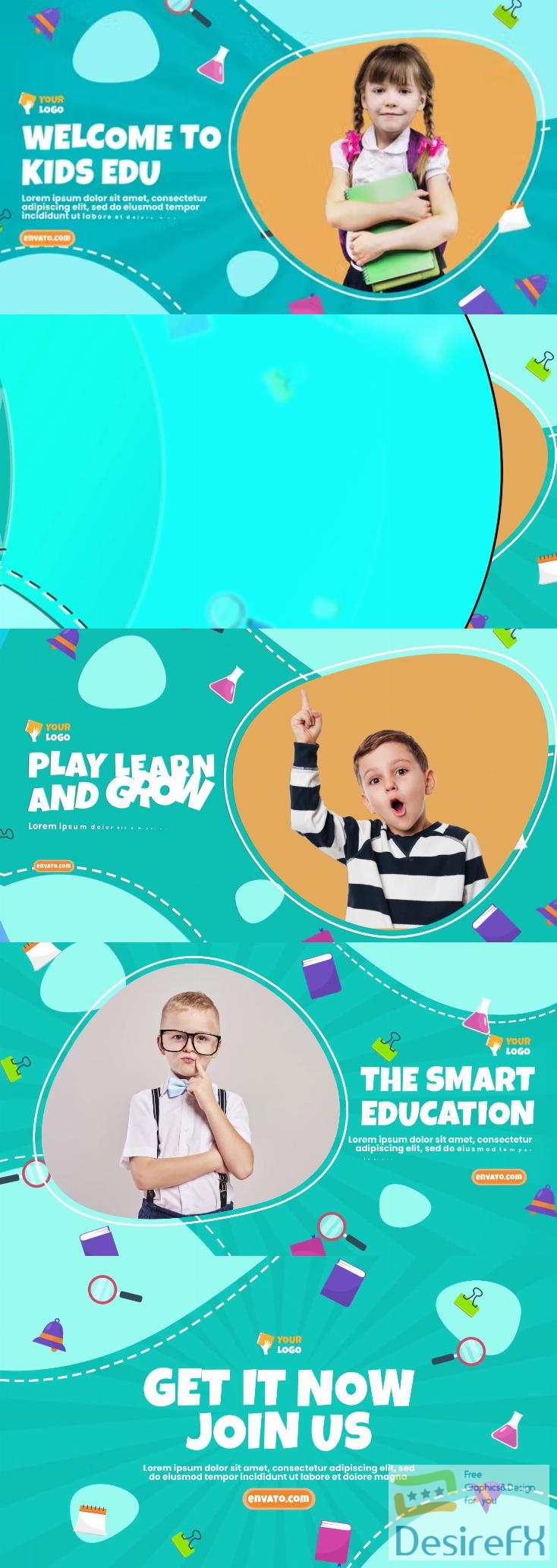Videohive - Kids Education Slideshow - 38494698