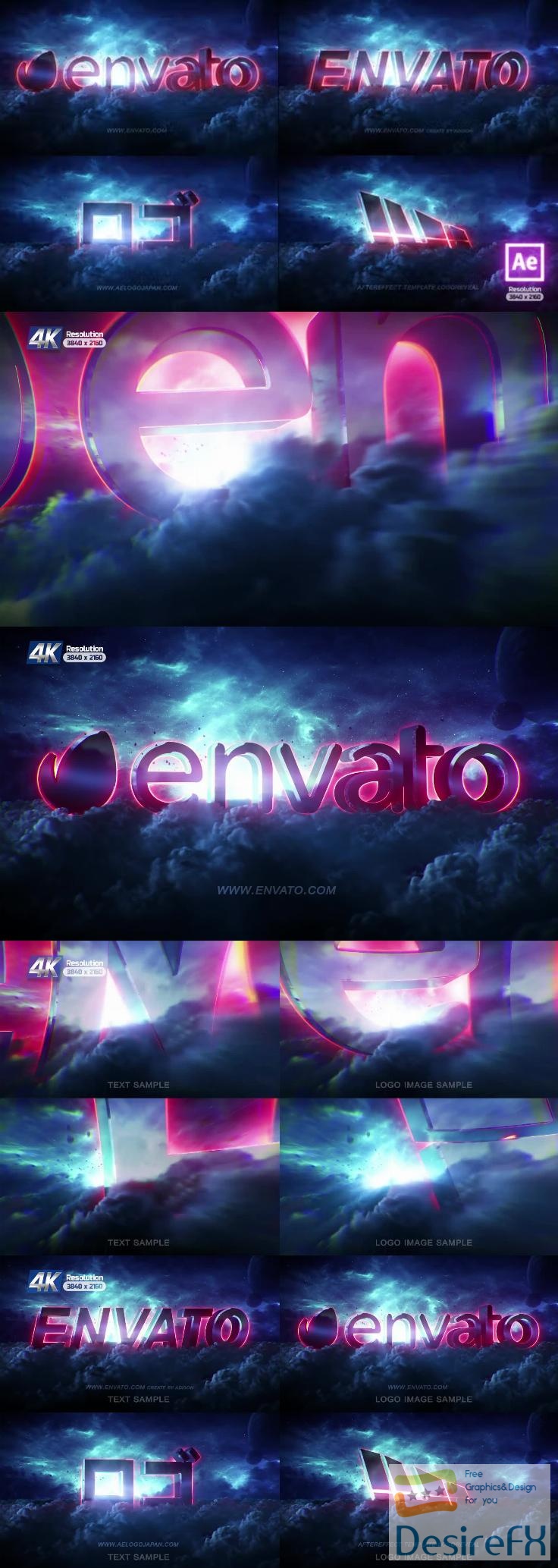 Videohive - Space Logo Reveal - 38584709