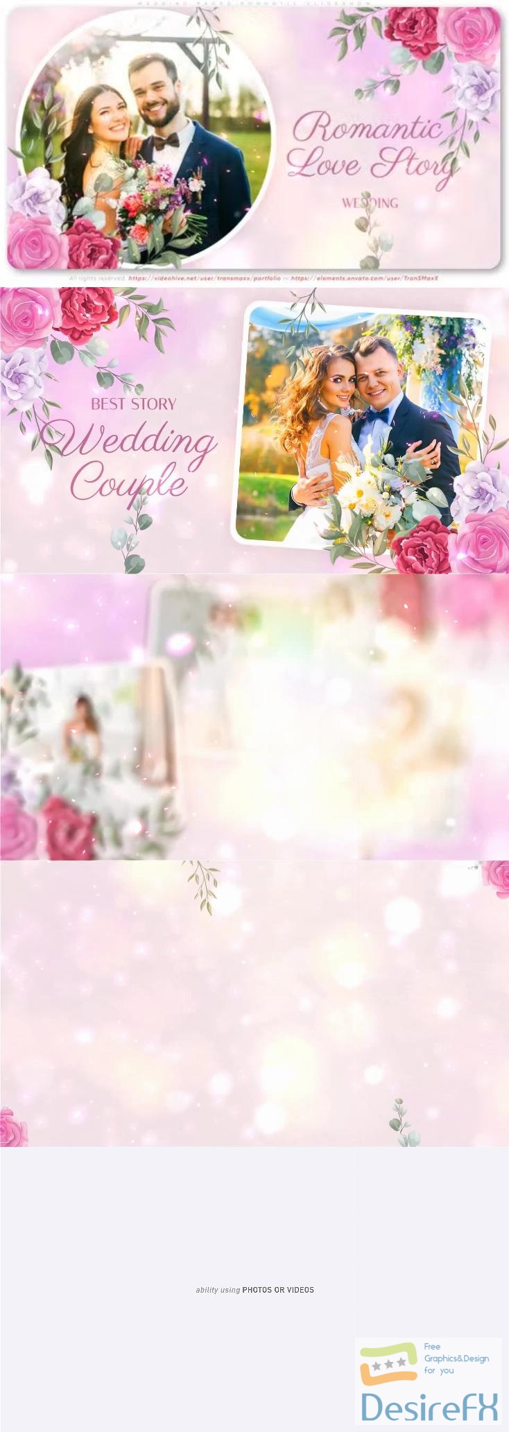 Videohive - Wedding Pages Romantic Slideshow - 38494501