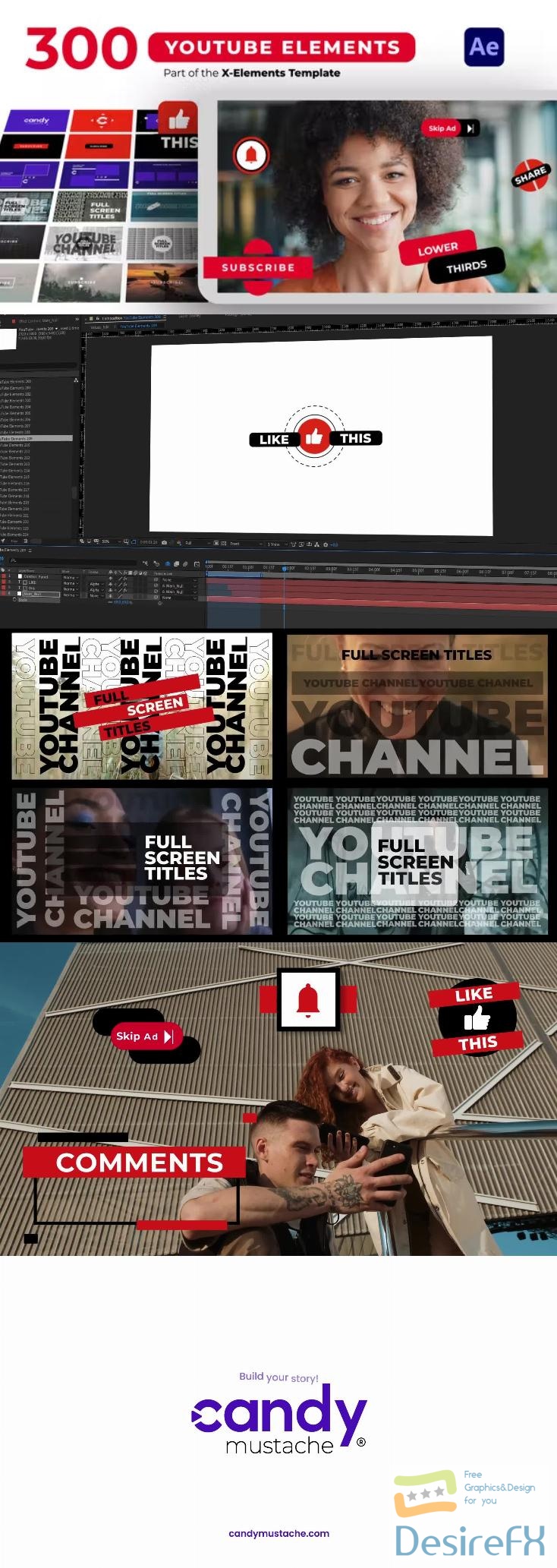 Videohive - Youtube Elements After Effects - 38506730