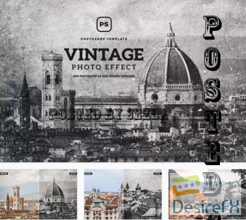 Vintage Effect Photoshop - GKX9Y2F