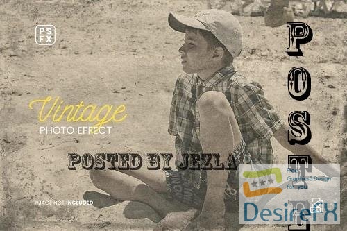 Vintage Photo Effect - PYNFQBA