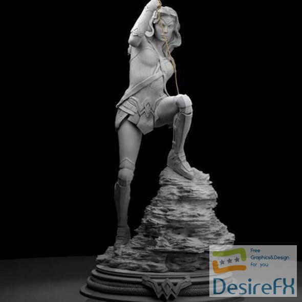Wonder Woman 3D Print