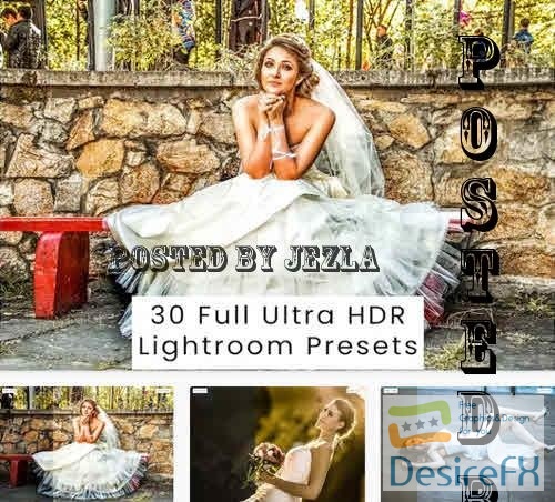 30 Full Ultra HDR Lightroom Presets