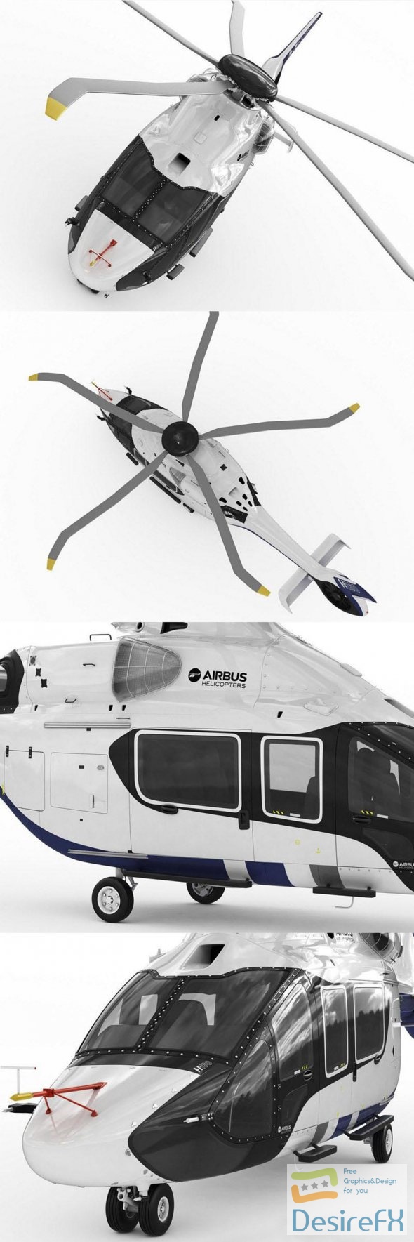 Airbus Helicopter H160 3D