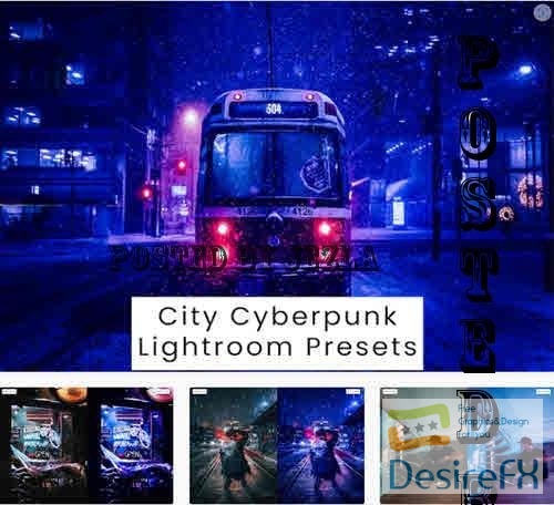 City Cyberpunk Lightroom Presets - D7L8QUB