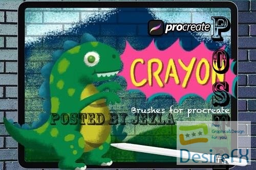 Dans Crayon Procreate Brush