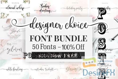Designer Choice - Font Bundle