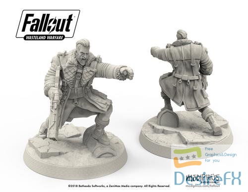 Elder Maxson - Fallout Wasteland Warfare – 3D Print